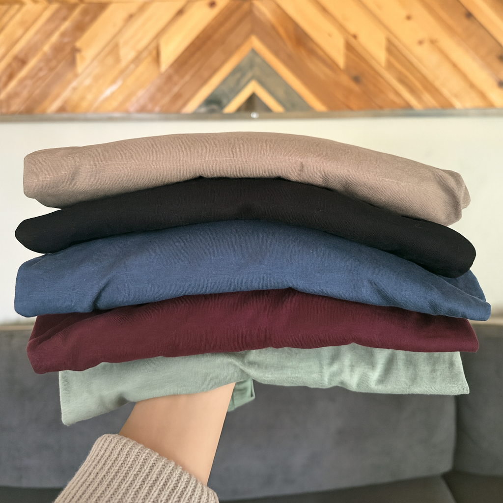 Easy Going Tee in Dark Taupe