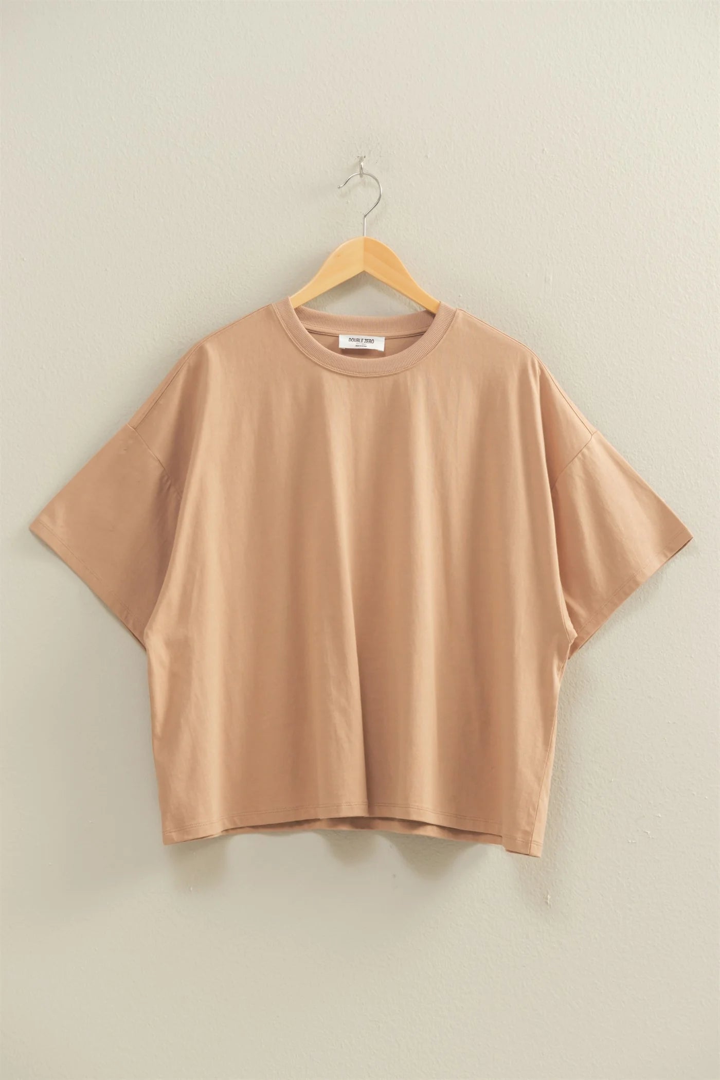 Easy Going Tee in Dark Taupe