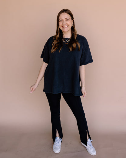 Easy Going Tee in Black